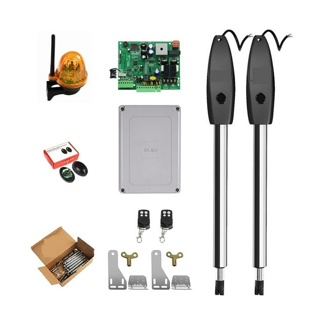 400KG Automatic Dual Arms Electric Swing Door Gate Opener Operator Motor Actuator Closer Swing Gate Opener For Access Control ,Free Your Hands