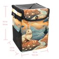 thumbnail image 5 of Rabbit Mini Trash Can Car Trash Can Trash Can for Car: Foldable, with Lid, Leak-Proof, Hanging Storage Bag, 5 of 6