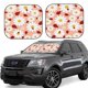thumbnail image 1 of Fotbe Daisy and Ladybug Juego de 2 Piezas de Parasoles para Parabrisas | Bloqueador Solar para Auto | Accesorios Plegables para Protección Solar Interior-Large, 1 of 6