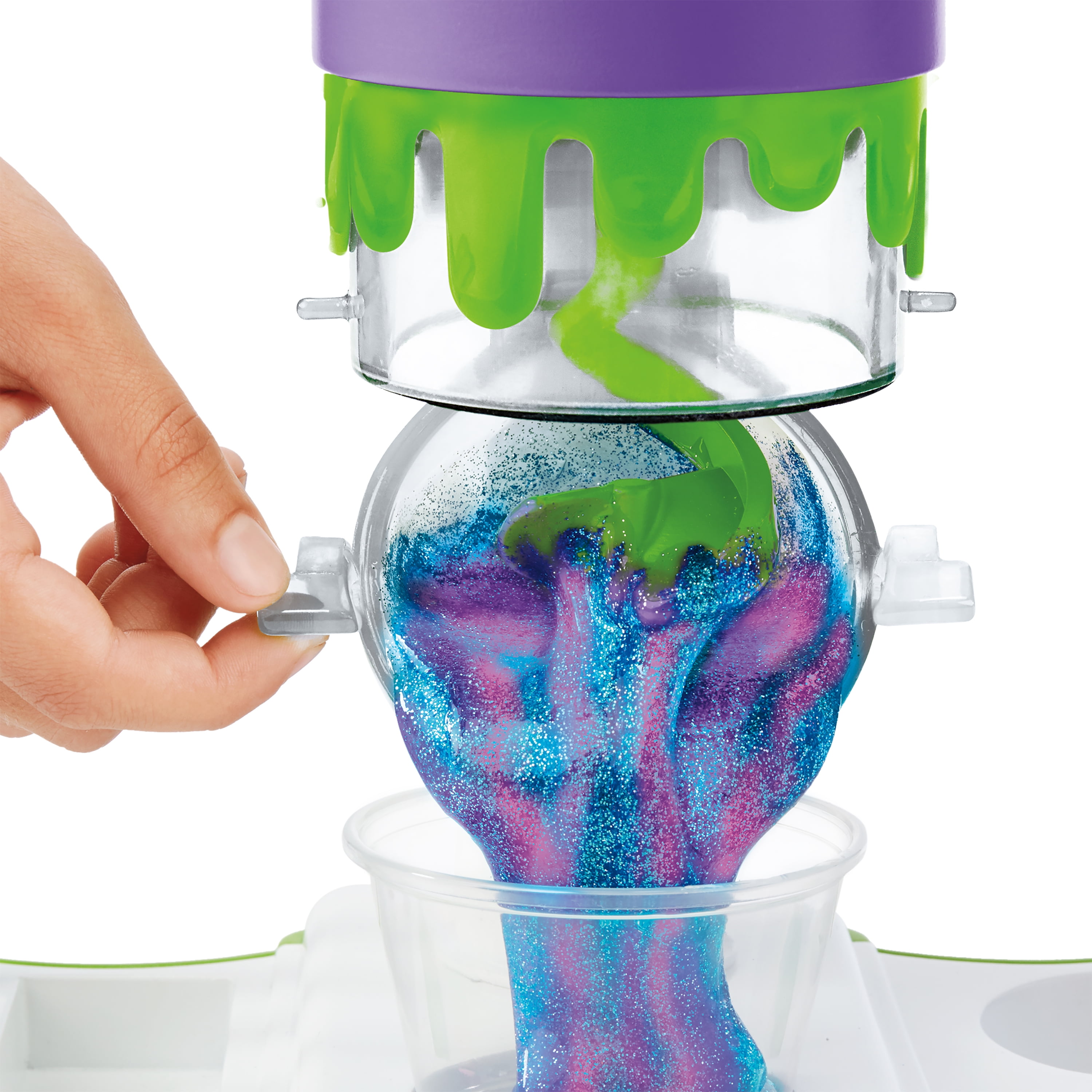 Cra-Z-Art Cra-Z-Slimy Multicolor Metallic Slime Studio, 6+. Excellente idée cadeau pour les fêtes Studio de slime métallique