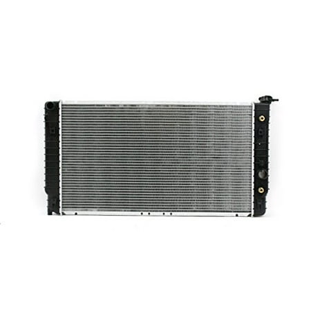 Radiator - Pacific Best Inc For/Fit 1777 95 Buick Riviera WITH Transmission Oil Cooler (5-Plates) WITHOUT External Oil Cooler Plastic Tank Aluminum Core