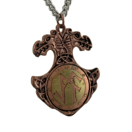 Viking Bind Rune Charm Necklace Talisman For Attracting Success
