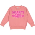 thumbnail image 2 of Inktastic Grampy's Girl Granddaughter Toddler Sweatshirt, 2 of 4