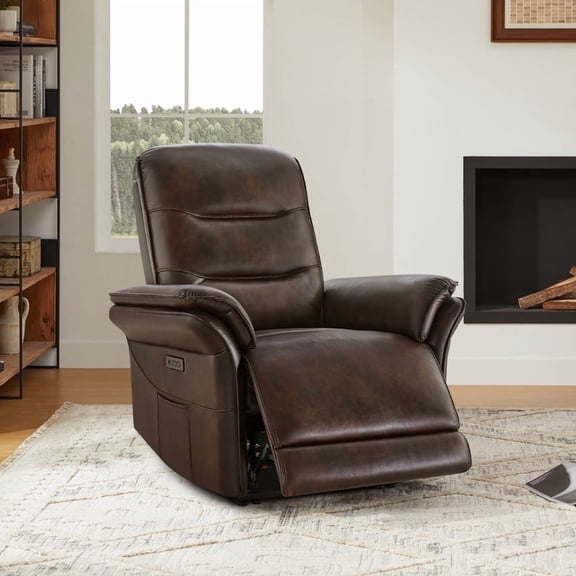 Spruce & Spring Dual Motor Zero Gravity Power Recliner with Smart Home Button