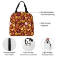 thumbnail image 2 of Kdxio Almond Nuts Print Insulated Lunch Bag,Reusable Tote Lunch Box for Women Men,Leakproof Cooler Lunch Bags for Work Office Travel Picnic, 2 of 6