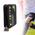 thumbnail image 1 of Colaxi Sac d'Accessoires d'Arbitre de Football Portable Sac de Rangement pour Outils d'Arbitre Drapeau à Main, Cartes Rouges et Jaunes, Sifflet d'Arbitre 2.7po X 11.9po X 8.3po, 1 of 8