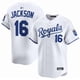thumbnail image 1 of Camiseta clásica de béisbol local de Bo Jackson de los Kansas City Royals, blanca, con número de estrella bordado-XL, 1 of 2