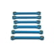 thumbnail image 3 of Kit DIY Bewildely de eje de Portal trasero delantero de aleación de aluminio para 1/10 MJX 10208 RC Azul, 3 of 6