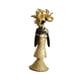 thumbnail image 1 of Escultura de dama africana, figura nórdica elegante, adorno decorativo de mesa para Estilo B, 1 of 9