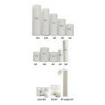 thumbnail image 3 of tag 100074 4-Inch by 6-Inch Unscented Long Burning Pillar Candle, White, 3 of 3