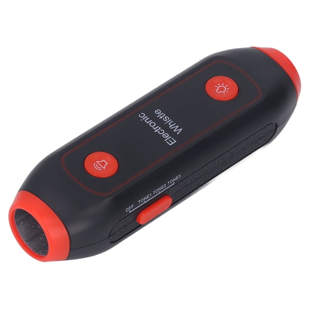 Silbato Electrónico 3 Tonos 3 Niveles de Volumen Silbatos de Seguridad con Cordón para Acampar Senderismo Entrenamiento ANGGREK Otros