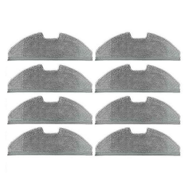 8 Pack Mop Cloth Pads For Eufy Robovac G10 G30 Hybrid Vacuum Cleaner