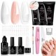 thumbnail image 1 of Kit de gel para extensiones de uñas Beetles Poly, 3 colores con puntas, 30 ml, 1 of 6