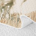 thumbnail image 5 of Manfei Farmhouse Cows Quilt Full 3-Piece,Watercolor Rustic Animal Full Bedspread Sets,White Brown,1 Coverlet and 2 Pillowcases, 5 of 7