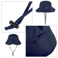 thumbnail image 4 of Naturehike Gorra unisex portátil de 3 colores Sombrero para exteriores para pescar Senderismo Viajar (azul oscuro), 4 of 8