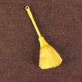 thumbnail image 4 of Cepillo para polvo portátil para el hogar, cepillo limpiador multifuncional de doble extremo Buddha, color amarillo, 4 of 5