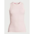 thumbnail image 3 of Free Assembly Women’s Scallop Trim Sleeveless Sweater, Lightweight, Sizes XS-XXL, 3 of 7