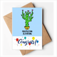 thumbnail image 1 of perfection is bo cactus Wedding Cards Congratulations Greeting Envelopes, 1 of 3