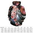 thumbnail image 2 of Mobile Suit Gundam Hoodie 3D Print Pullover Hooded Long Sleeve Sweatshirts Tops Blouse with Pocket for Mens Womens, 2 of 8