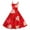 Wine, variant on Valentine's Day Retro Heart Print Off-Shoulder Sleeveless Dress For Women 2026 Elegant Evening Prom Party Dress White 2XL