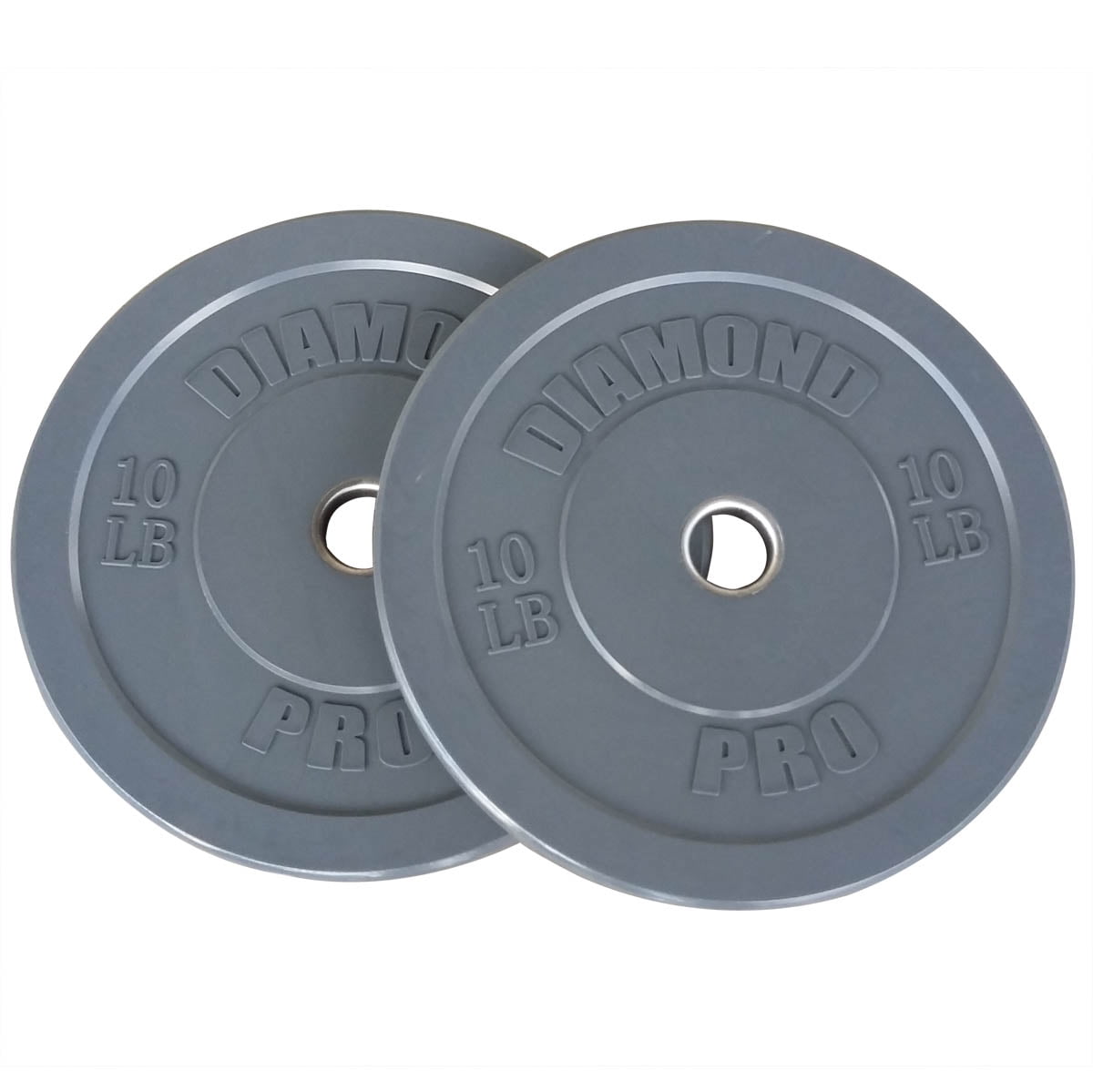 Diamond Pro Color Bumper Plate, Pair of 10 lbs