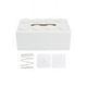 thumbnail image 3 of Efficient Building Block Tissue Box Spacious Storage and Easy Installation, 3 of 9