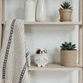 thumbnail image 6 of Cat Rattan Storage Basket with Lid Decorative Bin Home Decor Hand Woven Shelf Organizer Cute Handmade Handcrafted Gift Art Artwork Wicker Kitten, 6 of 9