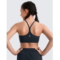thumbnail image 2 of CRZ YOGA Girls Butterluxe Y Back Sports Bra Yoga Athletic Casual Tops Padded Crop Kids Teen, 2 of 4
