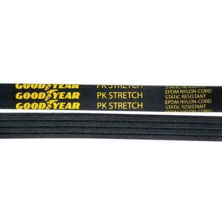 Goodyear S040338 Stretch Serpentine Belt, 4-Rib 33.4" Length Fits select: 2013-2018 FORD FOCUS, 2013-2019 FORD ESCAPE