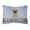 Brown, variant on Pug Cream Welcome Canvas Fabric Decorative Pillow