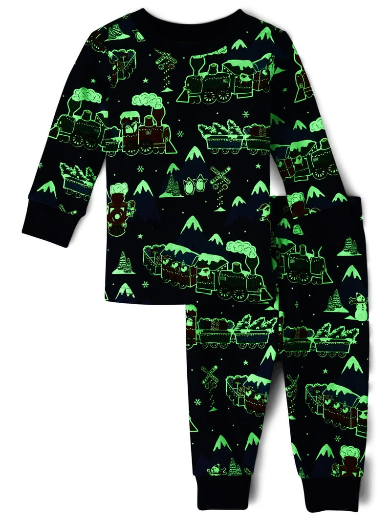 The Children's Place Baby Unisex Matching Sibling Glow-in-the-Dark