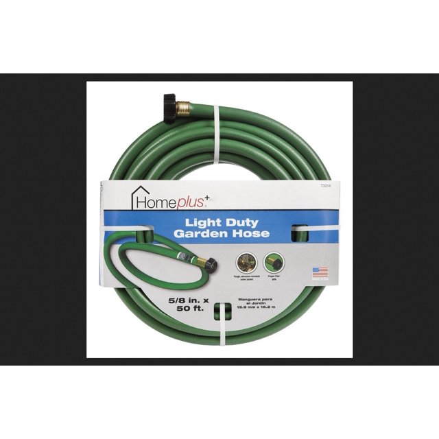 Manguera de jardín de vinilo Colorite, 1,6 cm x 15,2 m, color verde de alta resistencia