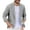 Silver, variant on Men's Cotton Linen Blazer Regular Fit Sport Coat Casual Suit Jacket Silver L(L)