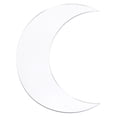 thumbnail image 1 of Adhesivo decorativo de pared con espejo en forma de luna, acrílico, para el hogar, la oficina y el pasillo, color plateado., 1 of 14
