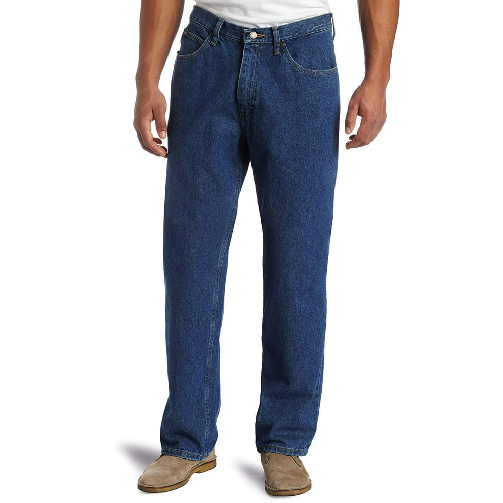 Lee - Mens 38X36 Denim Classic Straight Leg Fit Jeans 38 - Walmart.com ...