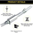 thumbnail image 4 of Brake Bleeder Hose - One Way Check Valve Tube Bleeding Tool Kit for Car Motorcycle Clutch, Universal Brake Fluid Bleeder Kit for Hydraulic Brake System, Soft Tube with Metal Clips, 4 of 8
