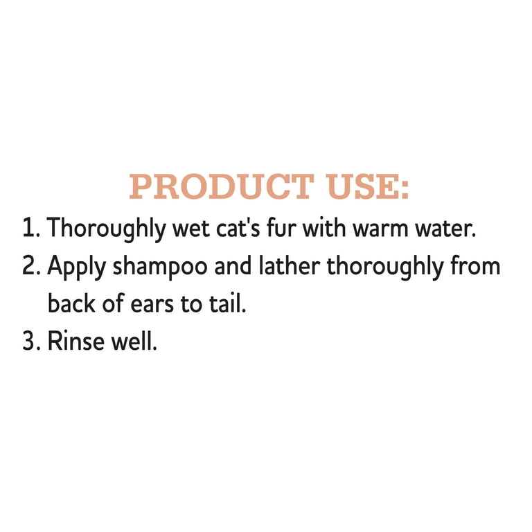 Vibrant Life Hairball Control Cat Shampoo with Jasmine, 16 fl oz