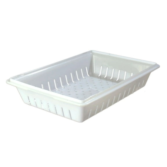 Carlisle 10648-02 18x26x5" White Colander - Storplus