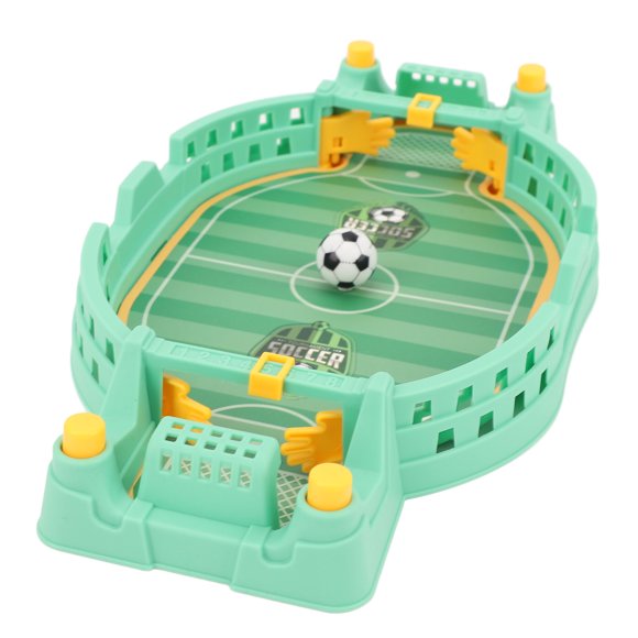 Mini Football Game, Soccer Table Game for Indoor Interactive Play with Family and Friends, Manual Scoring Soccer Games Pinball Toy for Two Players, 9.1x4.9x1.2in