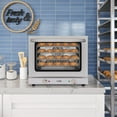thumbnail image 4 of 23 in. Countertop Convection Oven for Half-Size Pans with 4 Racks and 2800W of Power in Stainless-Steel - 208/240V, 2.3 cu. ft., 4 of 13