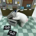 thumbnail image 4 of RWJDXD Chemises Décontractées d'Été pour Femmes Mode Urbaine Manches Courtes Crop Tops Imprimé Chat Hello Kitty Col Rond Ajusté T-Shirts, 4 of 5