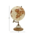 thumbnail image 4 of DecMode 8" Cream World Map Globe, 4 of 12