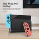 thumbnail image 3 of v9r For Nintendo Switch 2 Controller Case Ergonomic Soft Silicone F9z Protective Cover - Blue + Red, 3 of 5