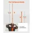 thumbnail image 3 of VEVOR House Floor Jacks, 2 Pack 54-150 Inch Height Range, 11200 lbs Max Load Capacity, Adjustable Support Beam Basement Jack Post Pole for Leveling, 3 of 9