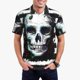 thumbnail image 1 of Fotbe Watercolor Skull Camiseta Polo de Golf para Hombre con Estampado – Camisa Deportiva Transpirable con Cuello Abotonado-X-Large, 1 of 6