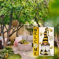 thumbnail image 5 of Sm:)e Yellow Summer Daisy Welcome Bee Gnome Garden Flag 12 x 18 Inch Double Sided, 5 of 6