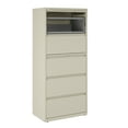 thumbnail image 6 of Hirsh 30 inch Wide 5 Drawer Metal Lateral File Cabinet for Home and Office, Holds Letter, Legal and A4 Hanging Folders, Putty, 6 of 10