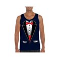 thumbnail image 1 of Normal is Boring - Men's Tank Top for Men, up to Men Size 3XL - Tuxedo Prom Costume, 1 of 5