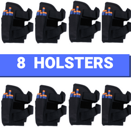 Wishery Nerf War Party Supplies 8 Holsters For Kids Nerf