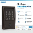 thumbnail image 2 of Cerradura inteligente Schlage WiFi Deadbolt con llave de inicio de Apple, 2 of 5